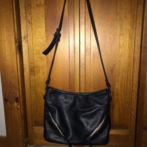 Black Leather Purse